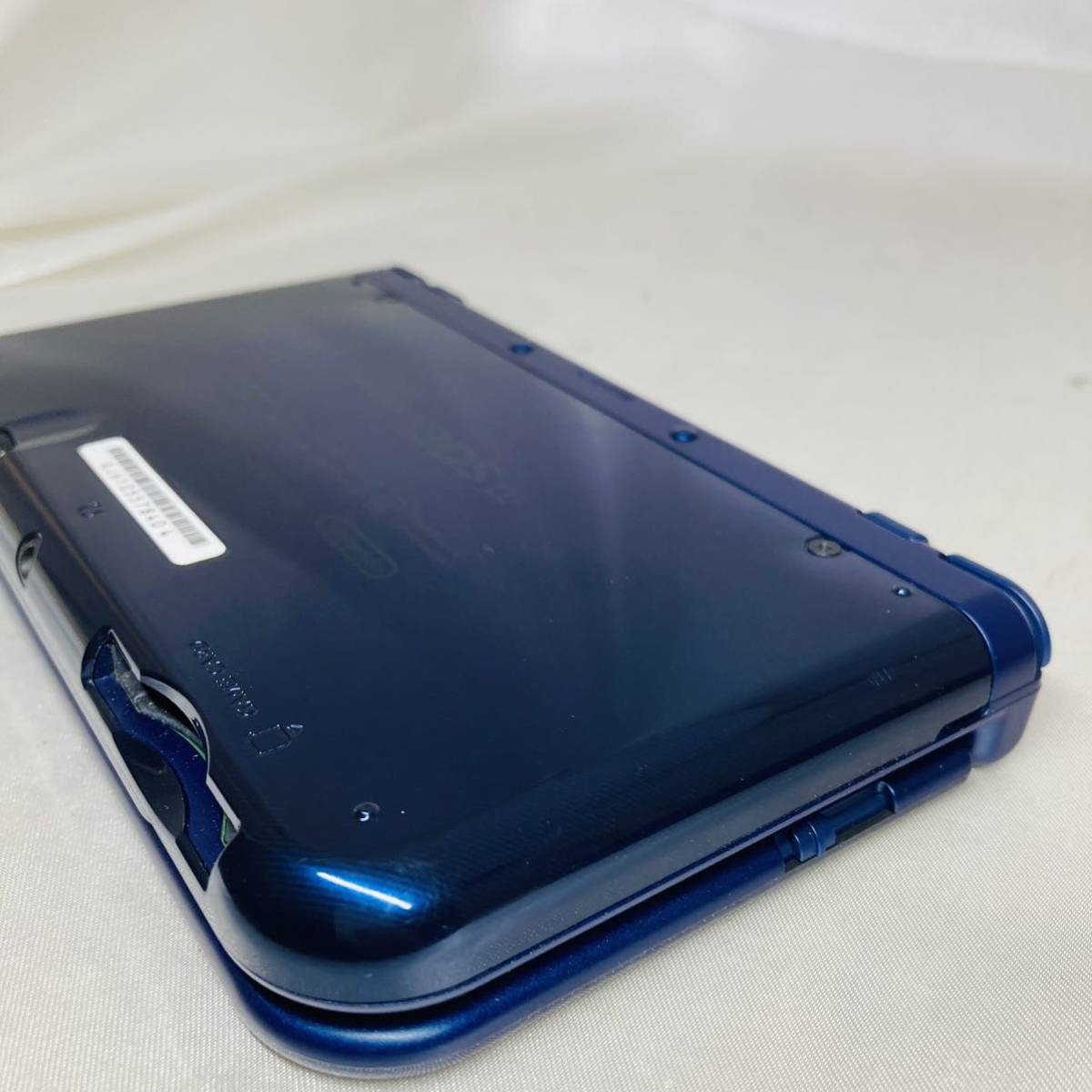 ★1円～ 美品 動作確認済 New NINTENDO 3DSLL 本体 メタリックブルー 任天堂 送料全国520円 ニンテンドー metallic blue_画像9