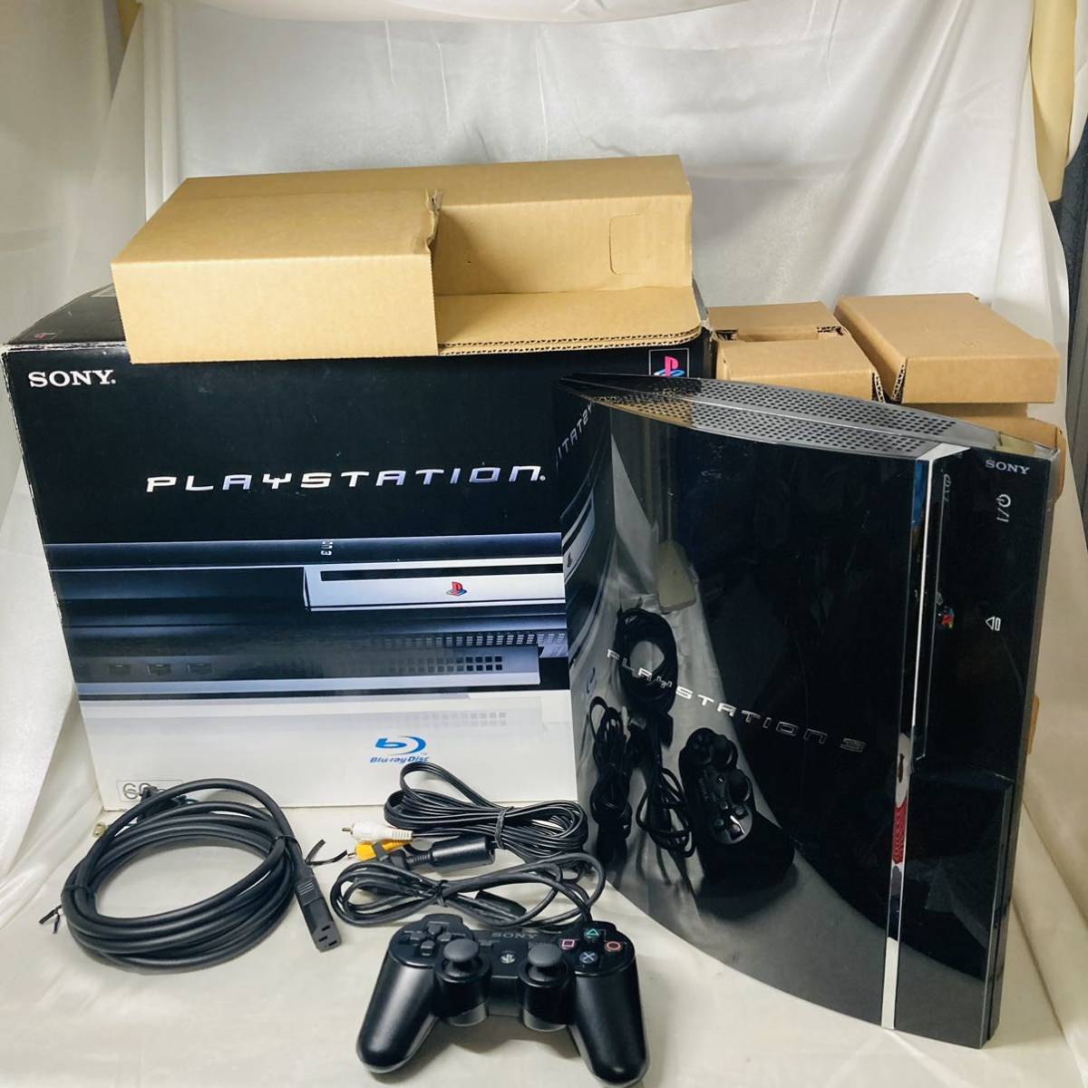 ☆1円～ 動作確認済SONY PS3 PlayStation3 本体CECHA00 60GB 初期型