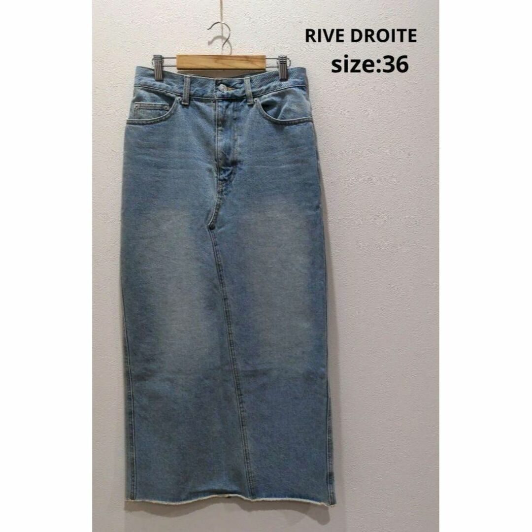 RIVE DROITE 【MONN.:. (モン)】 デニム スカート 36_画像1