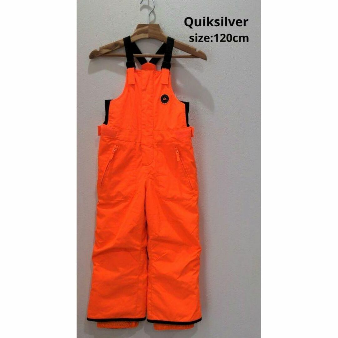Quick Silver Kids Skiwear Pants 120㎝ 6-7y Orange