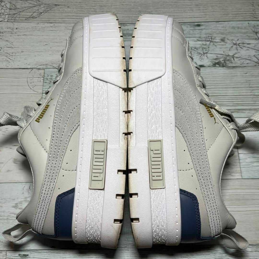 プーマ PUMA スニーカー シューズ ライトグレー 厚底 レディース 24.5