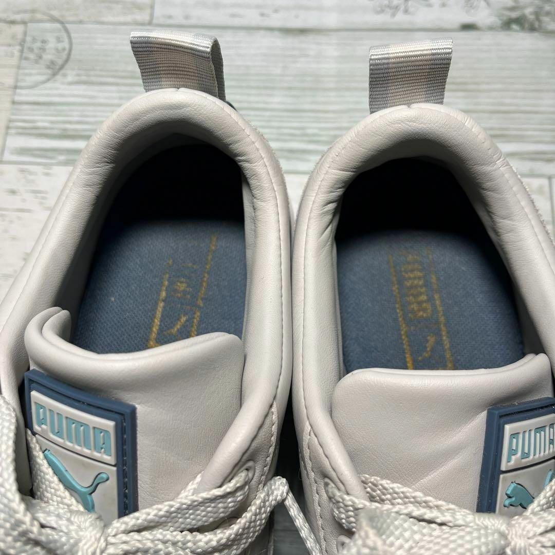 プーマ PUMA スニーカー シューズ ライトグレー 厚底 レディース 24.5