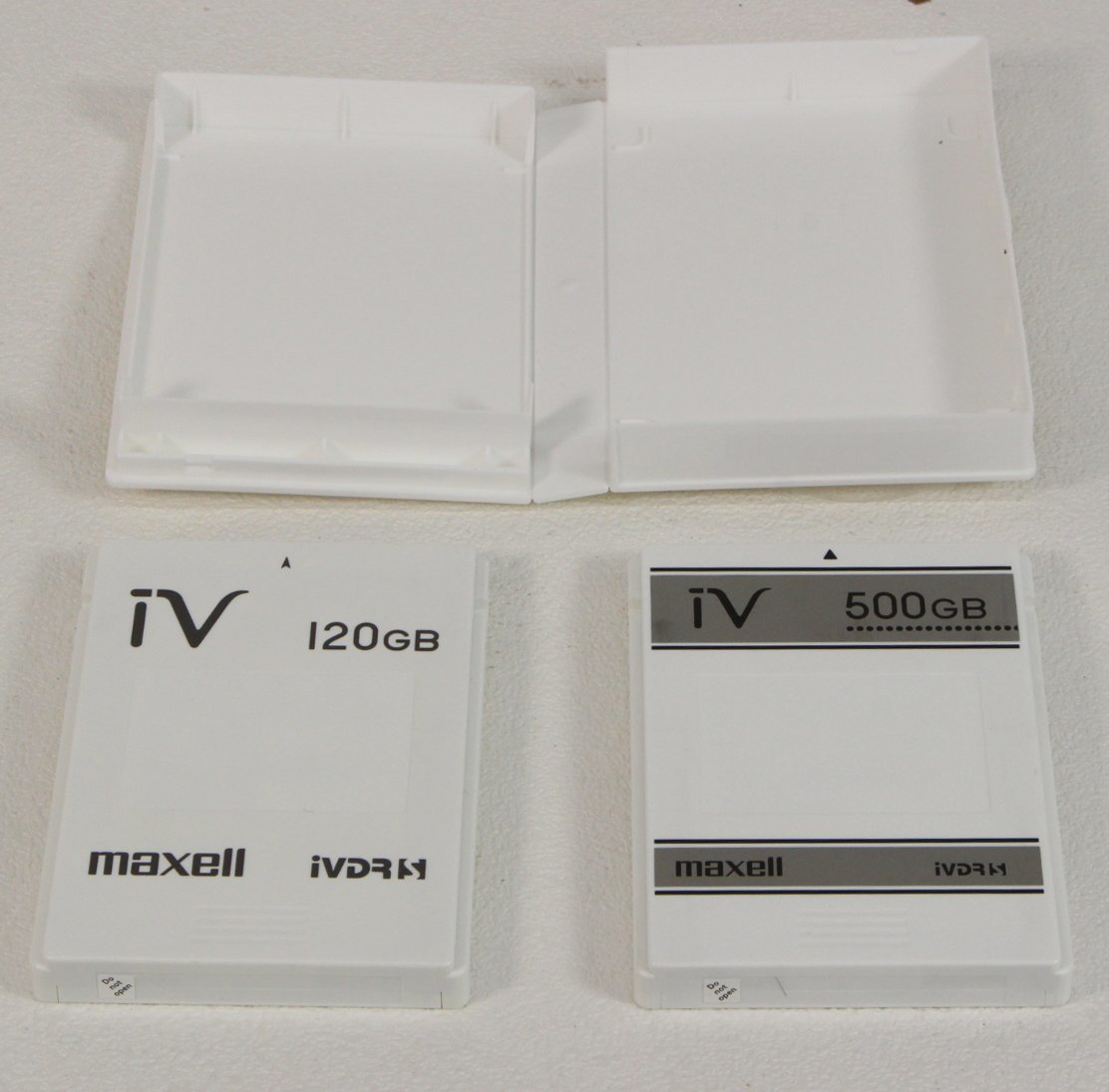 ◇現状品◇ maxell マクセル iVDRS iV 500GB & iVDRS iV 120GB カセットハードディスク アイヴィ ※初期化済 (2745380)_画像8