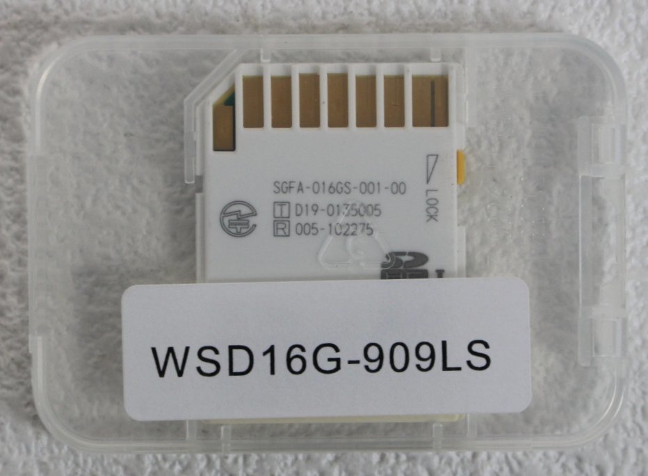 □現状品□ COMTEC WSD16G-909LS 無線LAN内蔵SDHCカード レーダー探知機 ZERO 909LS専用 (2753968)　_画像4
