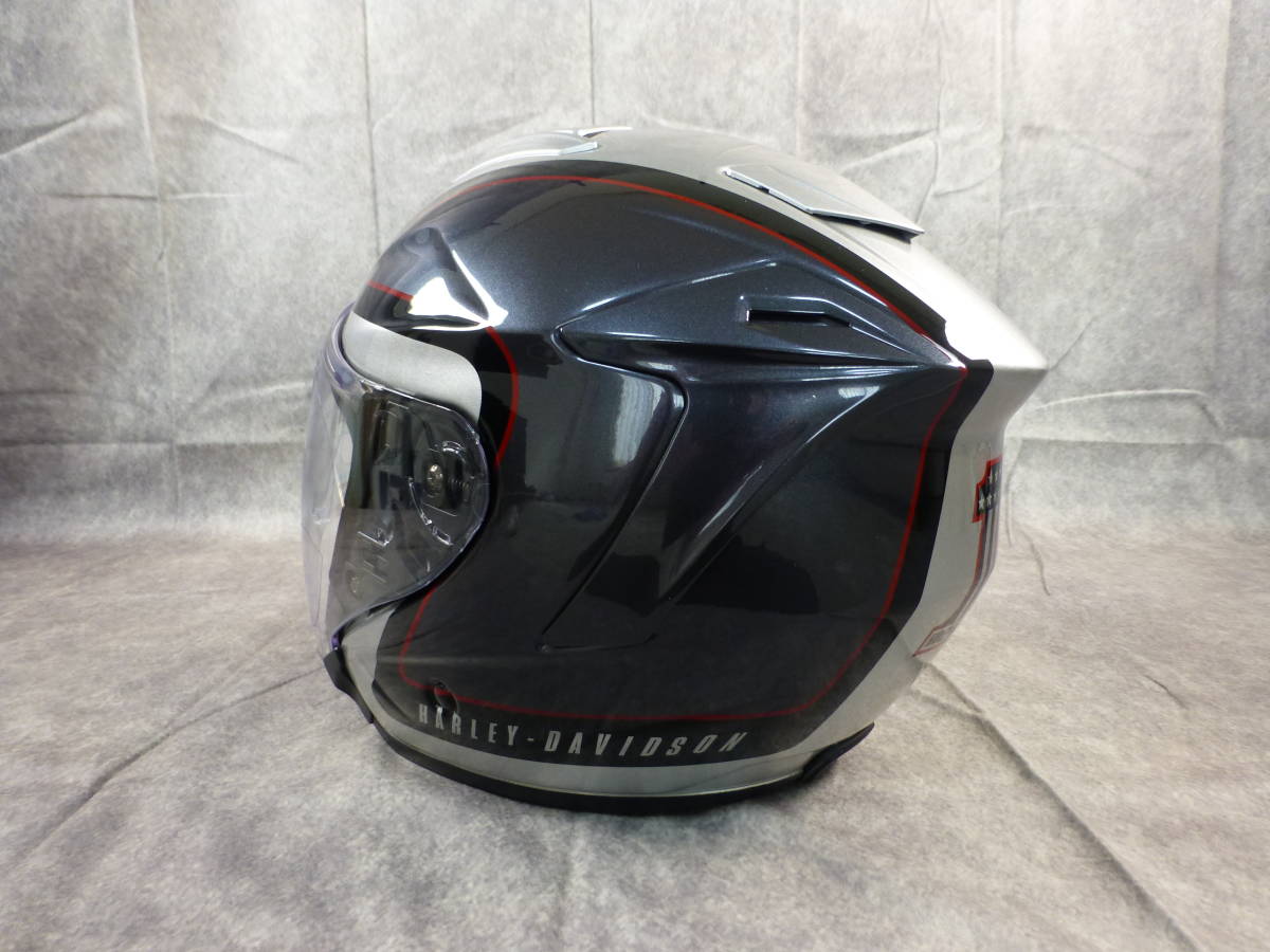 SHOEI J-FORCE4 ハーレー カスタムペイント Mサイズ 美品 中古_画像4