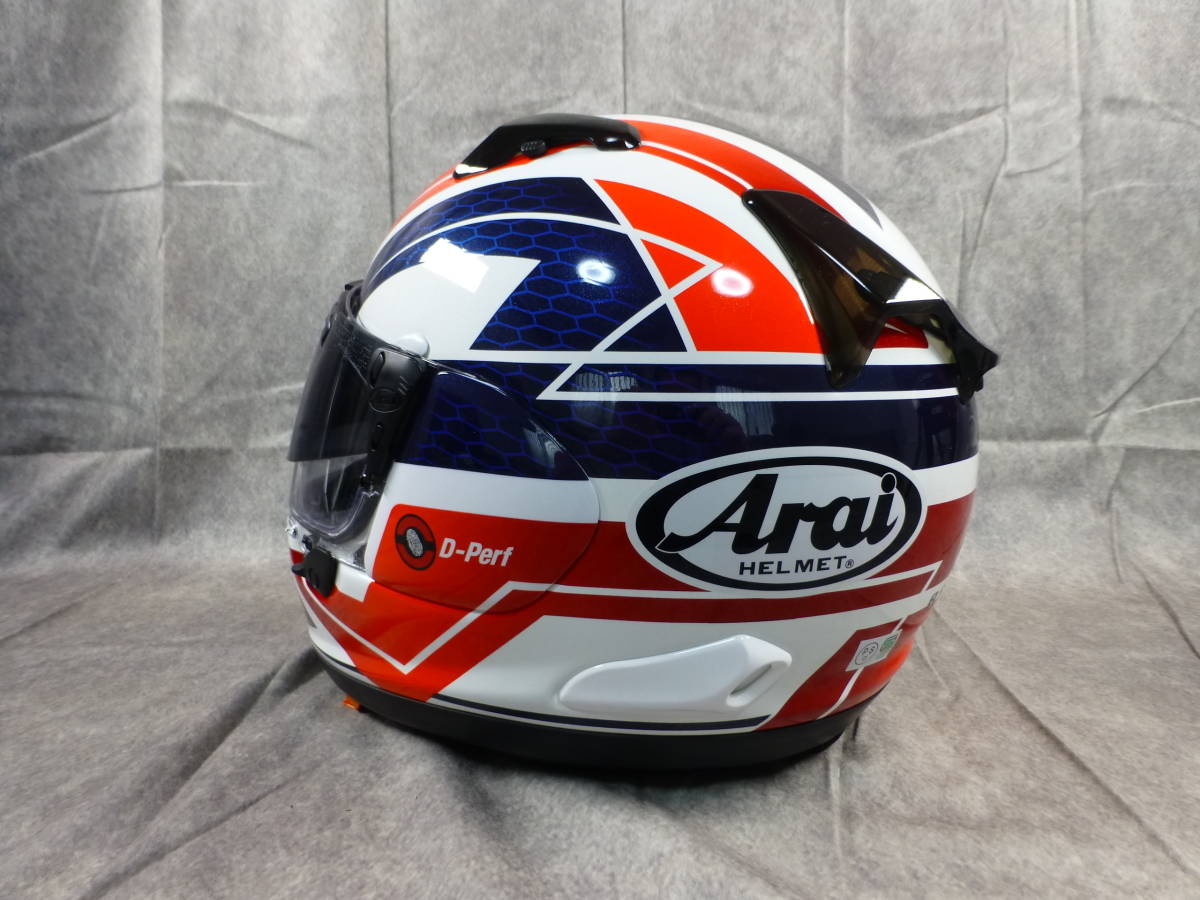 ARAI ASTRAL-X CURVE RED アストラル エックス カーブ レッド サイズ 57-58 未使用_画像5