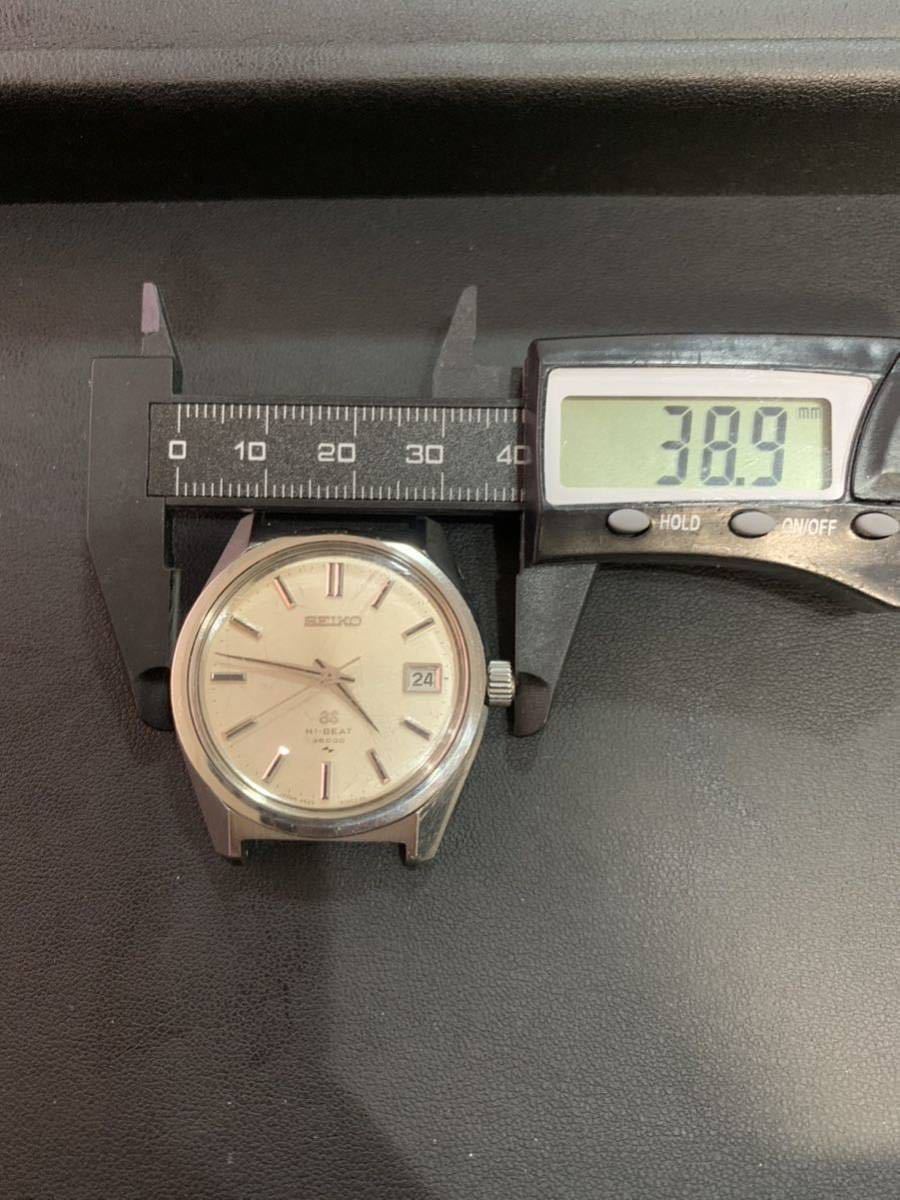 セイコー　GRAND SEIKO GS HI-BEAT 36000 4522-8000 自動巻き メンズ 腕時計 不動品 ジャンク_画像5