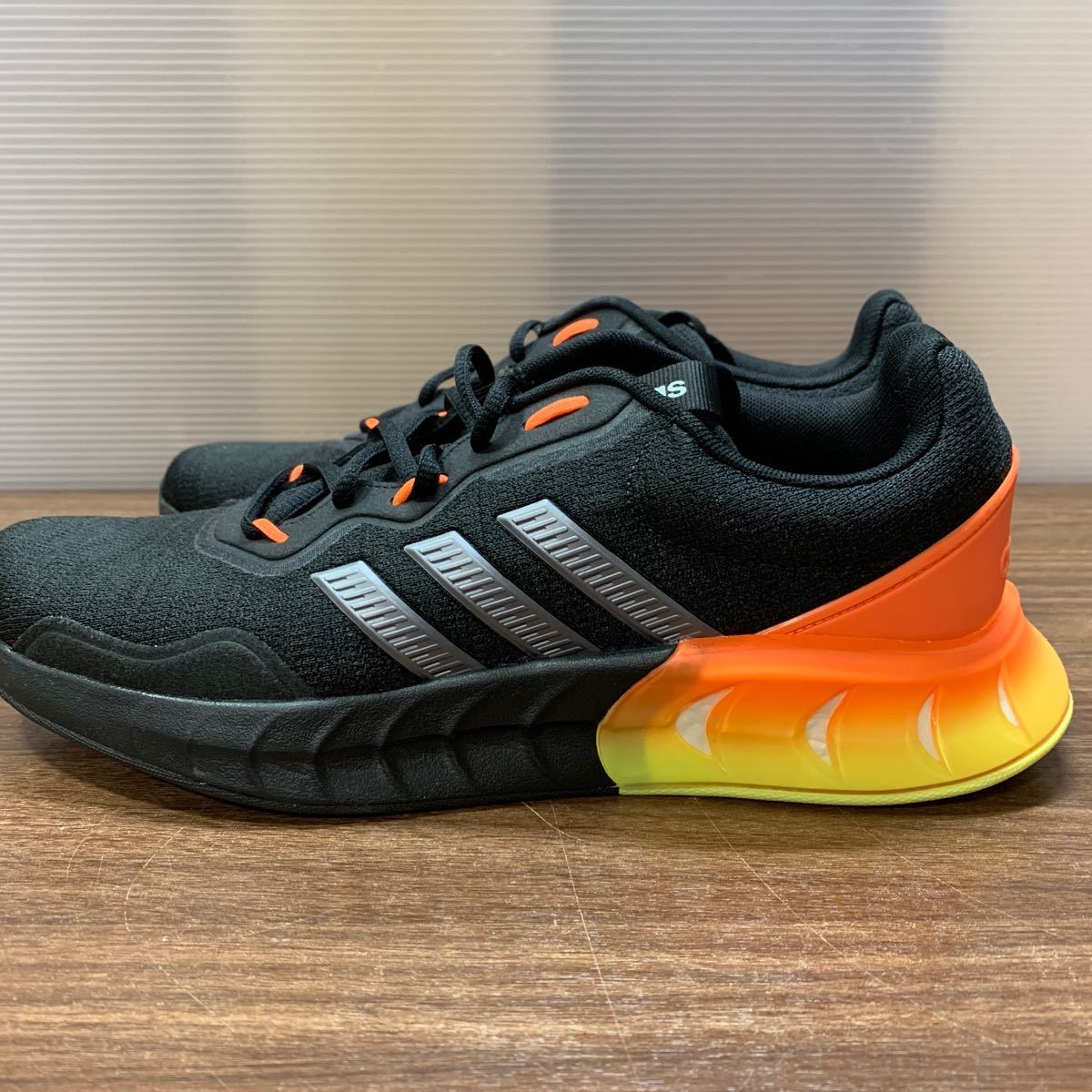 adidas スニーカー 27.5cm 美品 メンズ BOOST アディダス ART FZ2857 スポーツ 運動靴 ランニング 靴 シューズ ブラック 黒 中古 (石535_画像5