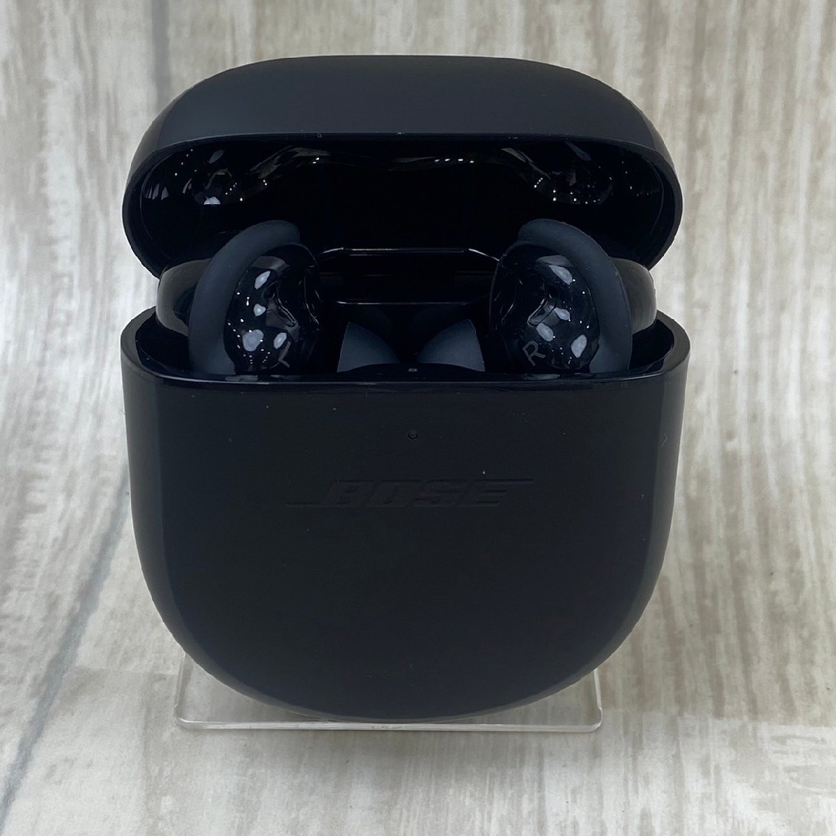 USED прекрасный товар BOSE Bose QUIET COMFORT EARBUDSⅡ беспроводной слуховай аппарат черный шум отмена кольцо руководство пользователя рабочее состояние подтверждено принадлежности с ящиком 