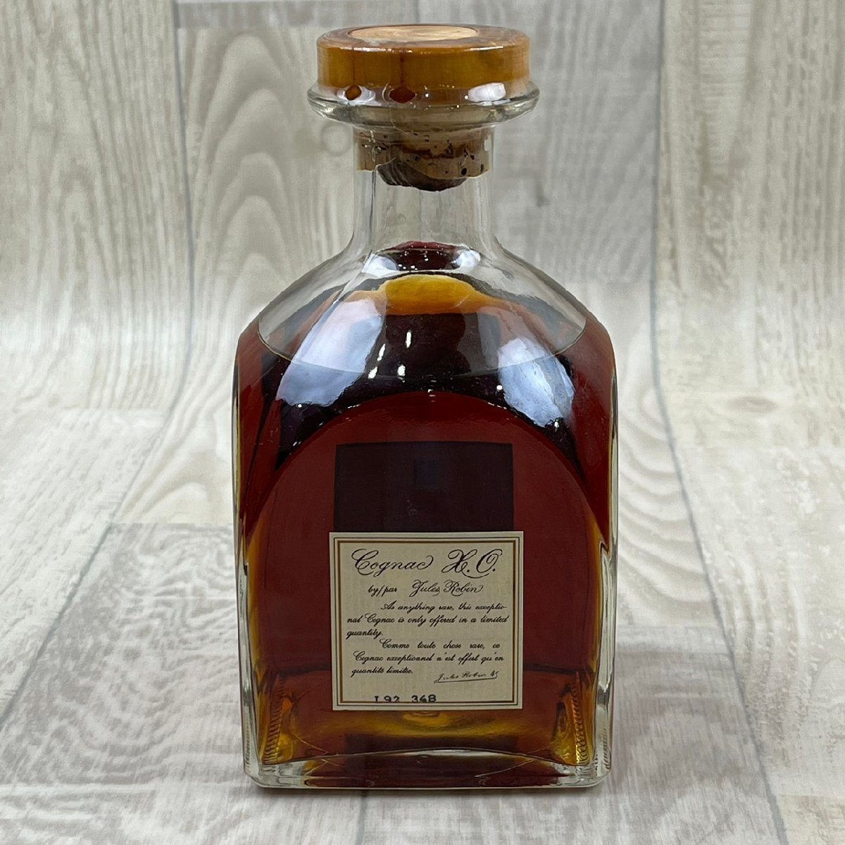 未開栓 ジュール ロバン XO 700ml 40％ ブランデー コニャック JULES ROBIN BRANDY COGNAC デキャンタ 替栓 箱付 古酒 洋酒_画像4