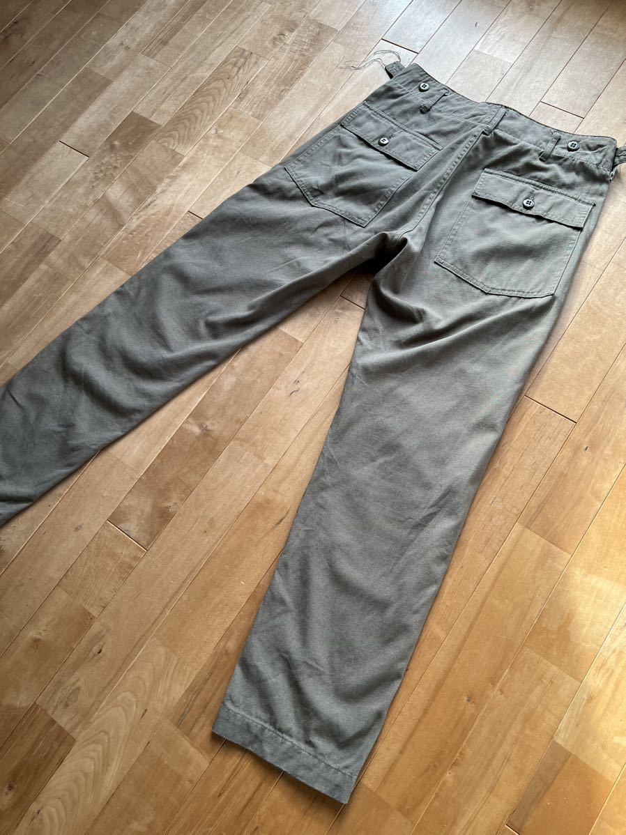 ENGINEERED GARMENTS エンジニアドガーメンツ FATIGUE PANTS ファティーグパンツ 隠しポケットあり サイズ30