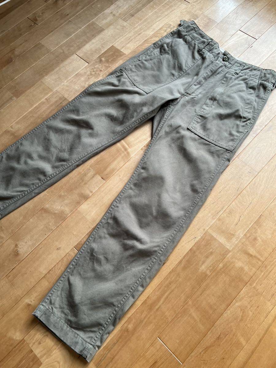 ENGINEERED GARMENTS エンジニアドガーメンツ FATIGUE PANTS ファティーグパンツ 隠しポケットあり サイズ30