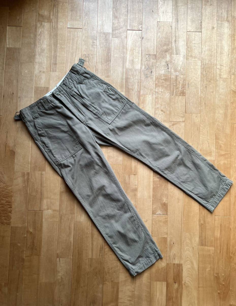 ENGINEERED GARMENTS エンジニアドガーメンツ FATIGUE PANTS ファティーグパンツ 隠しポケットあり サイズ30_画像1