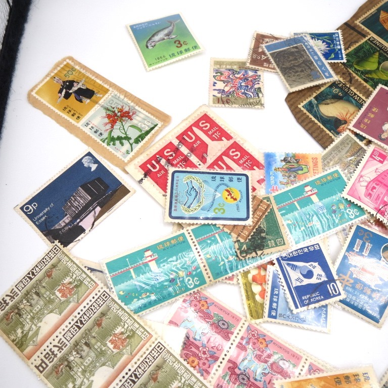 ☆K61214:琉球切手 日本切手 使用済 未使用 おまとめ 中古_画像2