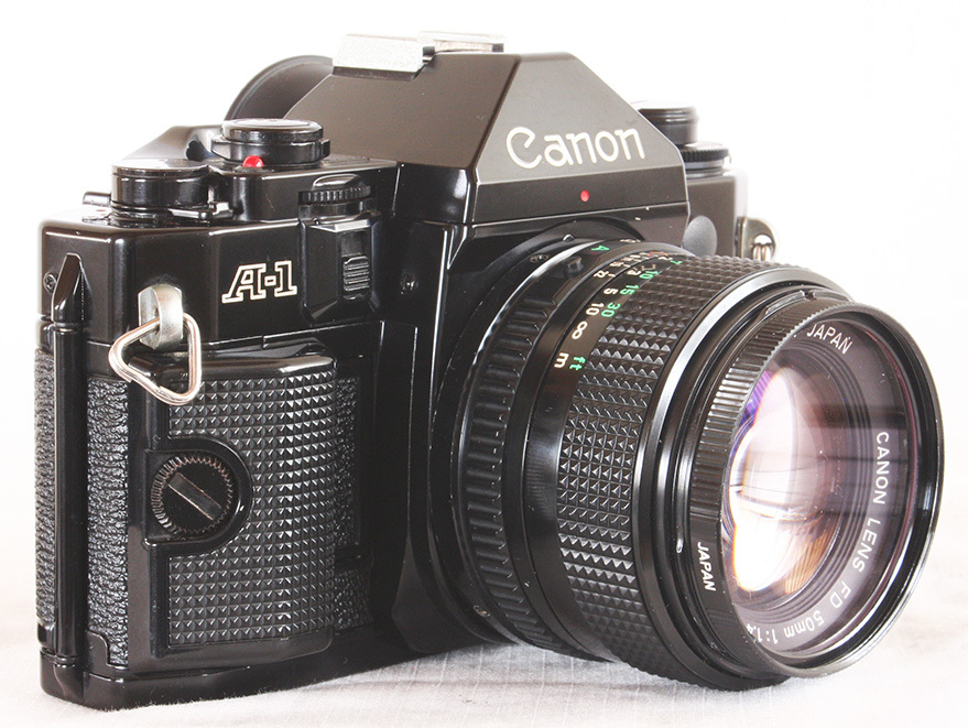 CANON キャノン A-1 NFD 50mm 1:1.4 シャッター鳴き無し 動作品_画像2