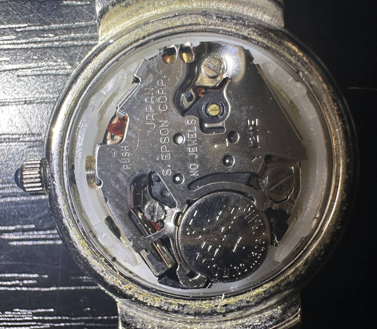 腕時計 LZ-106 999.5 FINE PLATINUM NO JEWELS Y121E PLATED JEWELLRY COLLECTION WATER RESISTANT リズ 44.23g レディース WA012_画像5