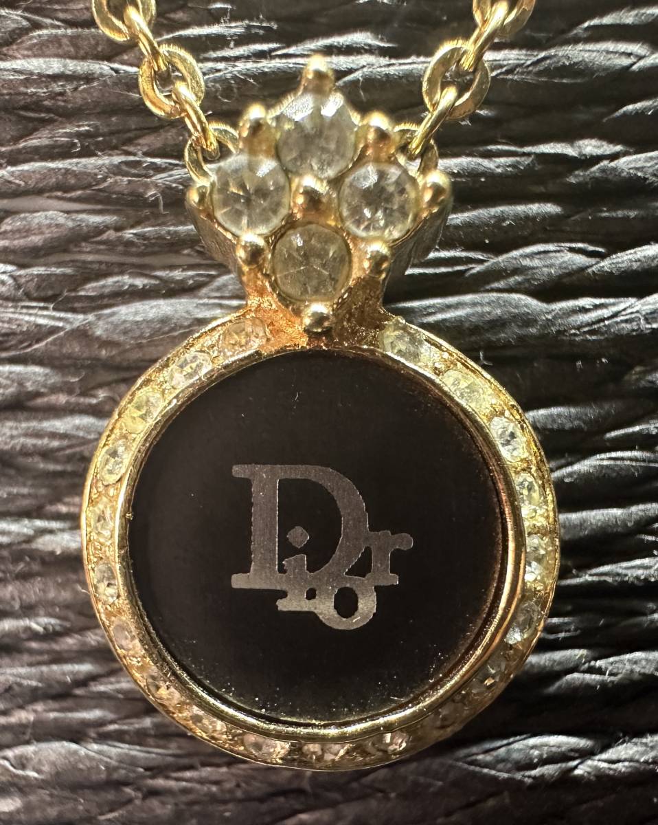 Chr.Dior GERMANY ネックレス Christian Dior ゴールドカラー Chr.Dior GERMANY ネックレス Christian Dior ゴールドカラー