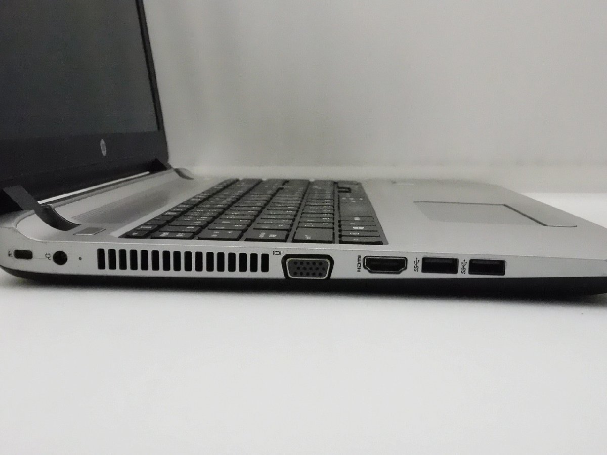 【1円スタート】hp ProBook 450 G3 N8K04AV Core i5 6200U 2.3Ghz 4GB 15.6インチ OSなし BIOSのみ_画像6