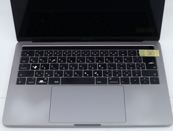 【1円スタート】Apple MacBook Pro 13インチ 2017 TB3x4 スペースグレイ 2560x1600 A1706 EMC3163 ロジックボード欠品_画像2