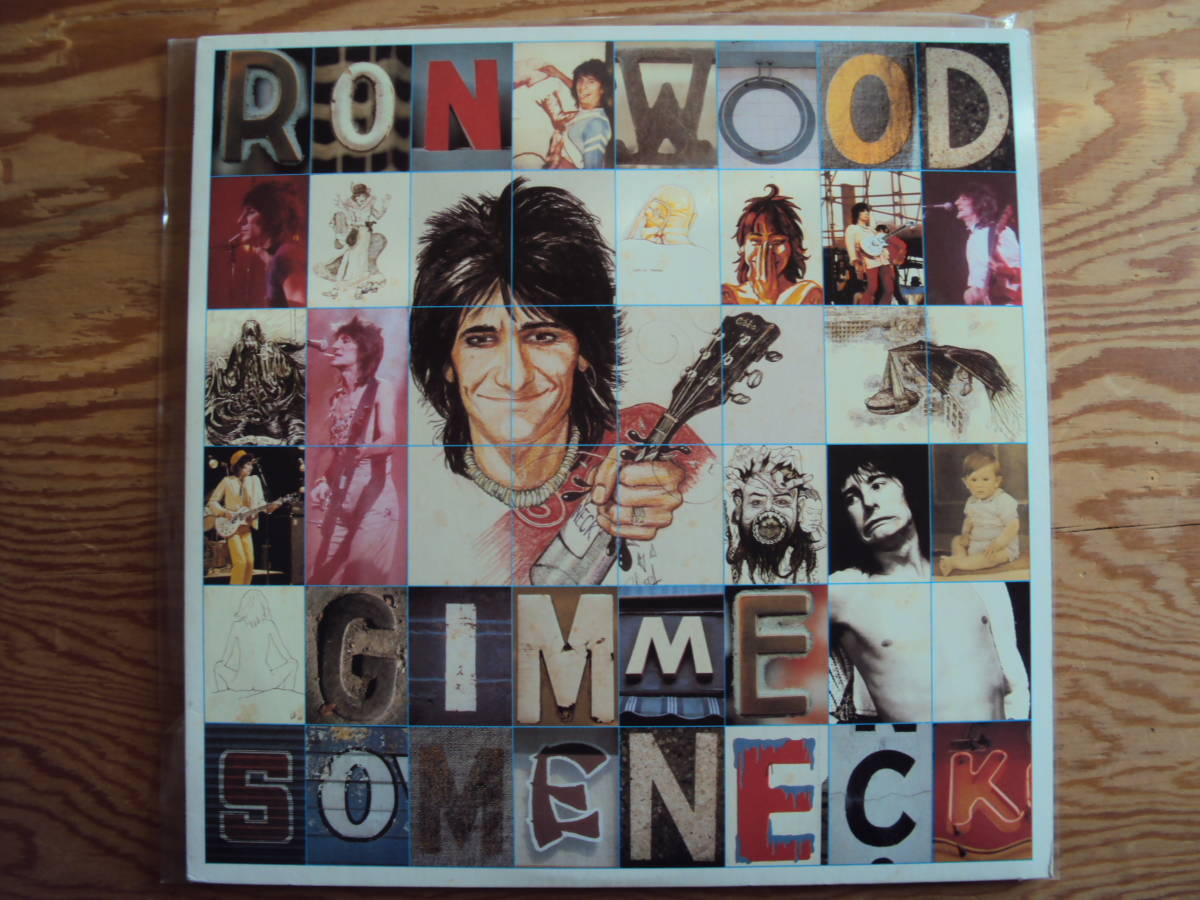 ロン・ウッド／ギミ・サム・ネック　国内盤レコード_画像1