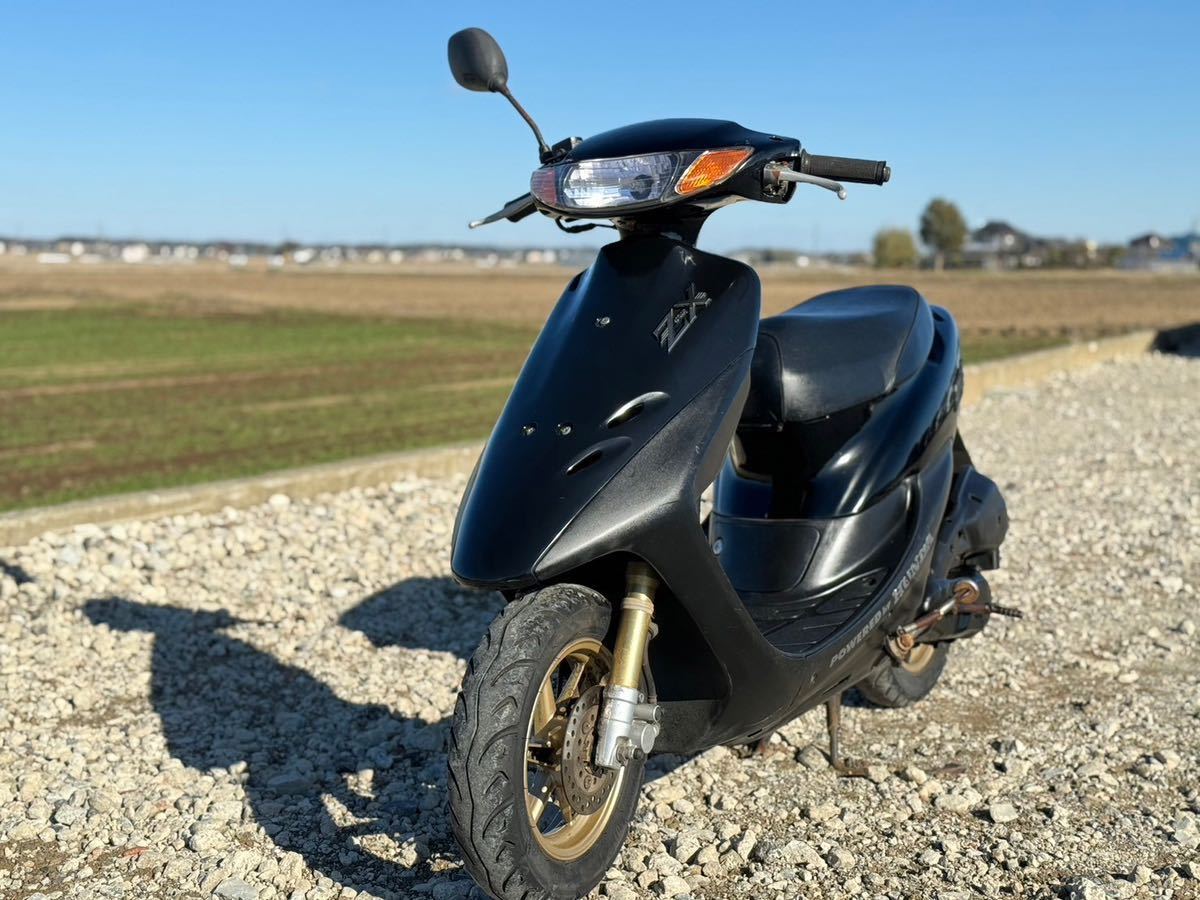 にじ Yahoo!オークション - ホンダ Dio ZX AF35 黒 不動車