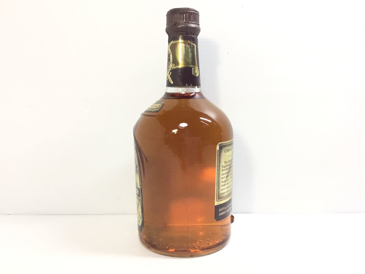 [K-2024]CHIVAS REGAL 12年 スコッチウイスキー★シーバスリーガル 1801 古酒 洋酒☆未開栓 WHISKY 売り切り 1円スタート♪_画像6