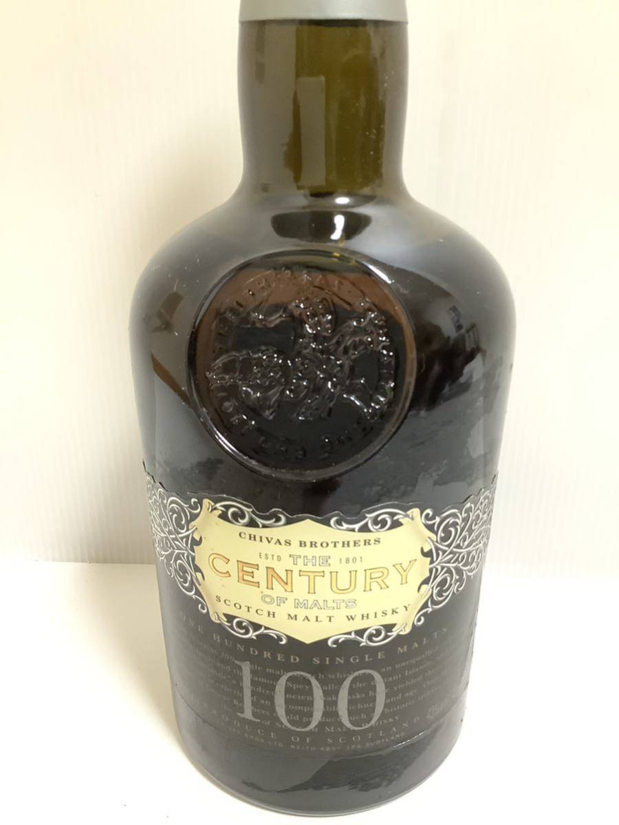 コレクター必見!! 大量出品中!! 1円スタート♪CHIVAS BROTHERS シーバス THE CENTURY OF MALTS 100 センチュリー オブ モルツ スコッチ _画像2