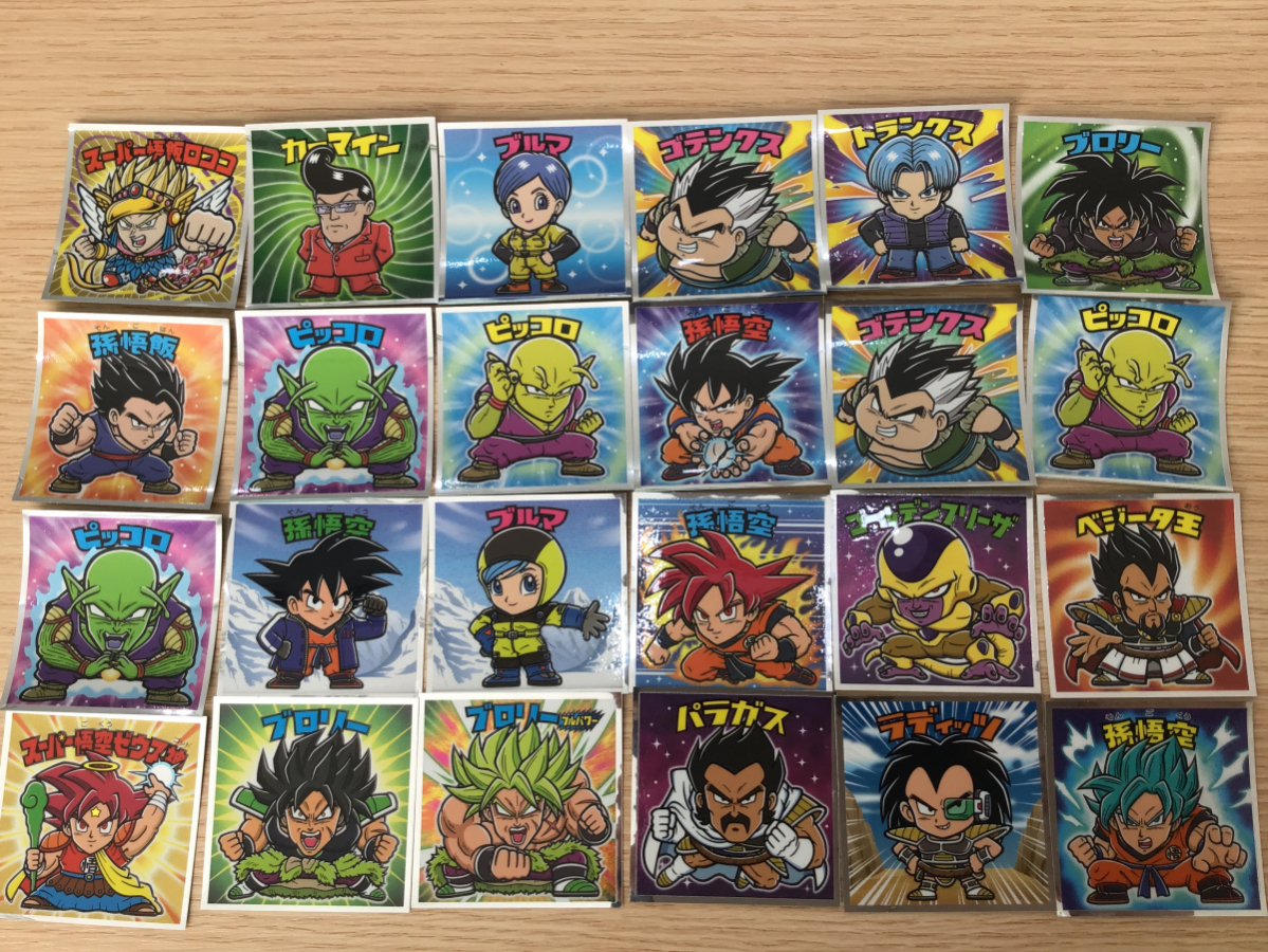 ドラゴンボールマン超コレクターシール　まとめ売り24枚_画像1