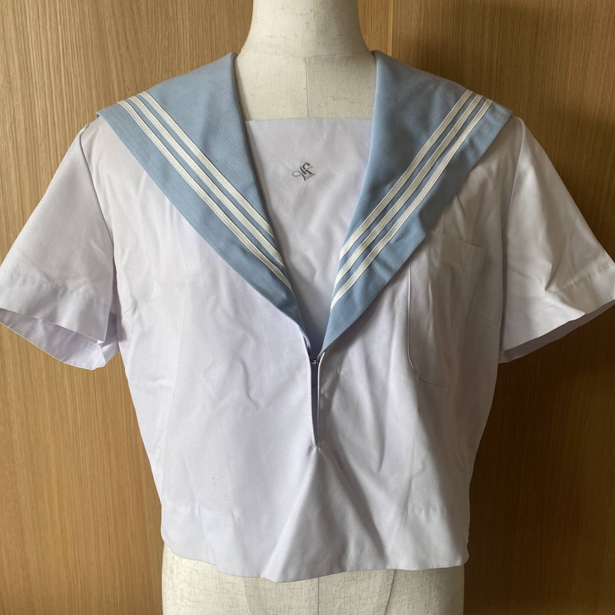 【コスプレ衣装】　（SE1249)　淑徳高等学校　夏セーラー服　中学生　高校生　制服　学生服　女子高生　JK JC_画像1