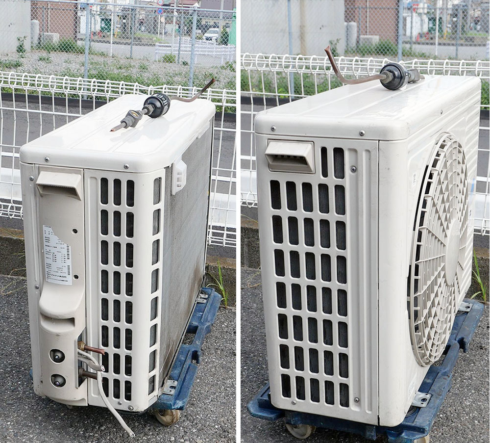 即決 2019年製 日立 インバータースクロール冷凍機 KS-R10AMT1 屋外設置型 三相200V 0.75Kw オマケ付 HITACHI_画像6