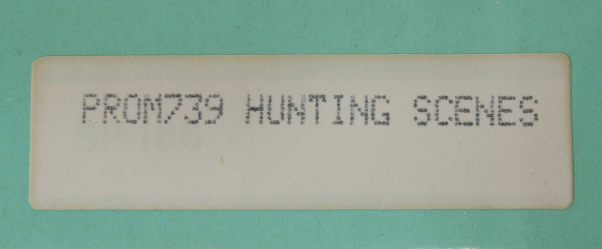 ☆R07■CLOVERLEAF　クローバーリーフ　コースター　狩猟シーン　６枚■イギリス製　未使用_画像6