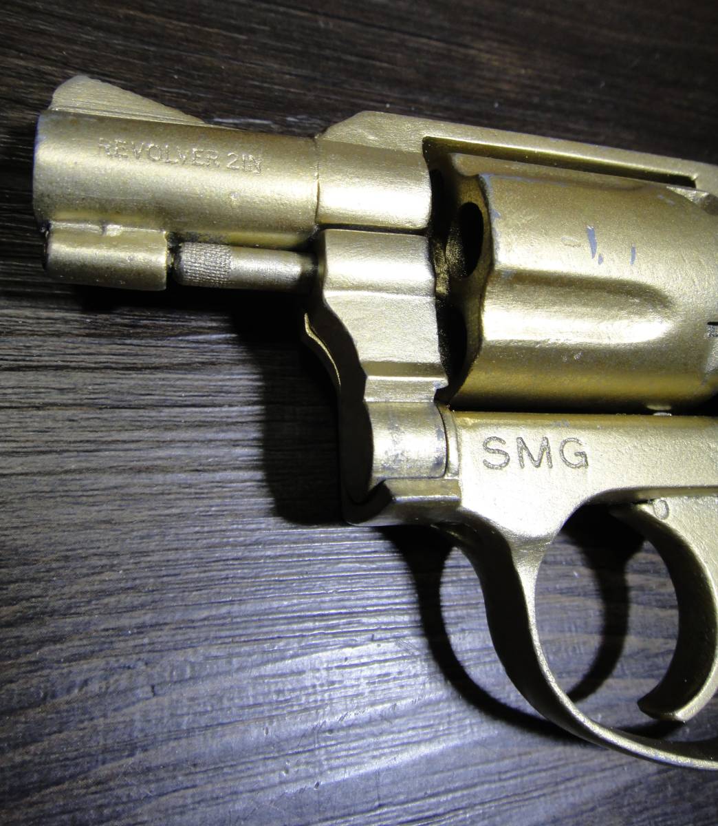 モデルガン SMG ☆ S&W 38スペシャル ☆ 木製グリップ ( KOKUSAI / 国際産業 ) 【中古：現状渡し】_画像2