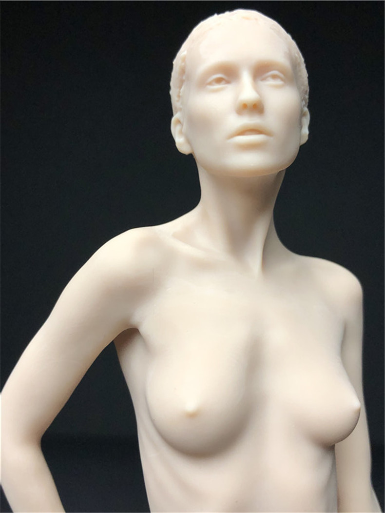 樹脂製　西洋彫り　女神　ヌード　デッサン人形　女性　少女　フィギュア　美人　裸婦　仏像　置物　重さ約119ｇ_画像7