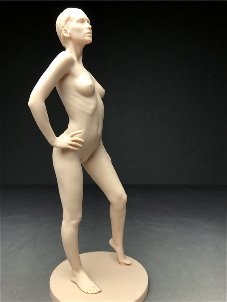 樹脂製　西洋彫り　女神　ヌード　デッサン人形　女性　少女　フィギュア　美人　裸婦　仏像　置物　重さ約119ｇ_画像8