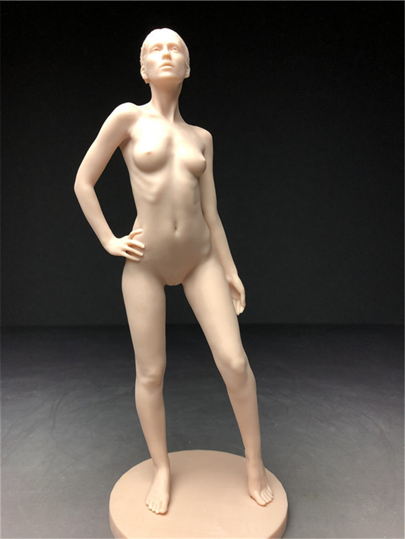 樹脂製　西洋彫り　女神　ヌード　デッサン人形　女性　少女　フィギュア　美人　裸婦　仏像　置物　重さ約119ｇ_画像4