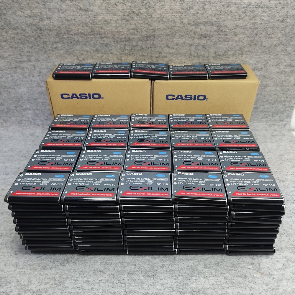 [ genuine article ] Casio NP-110 digital camera for lithium ion battery [ safe Manufacturers arrival goods! repeated inspection completed 