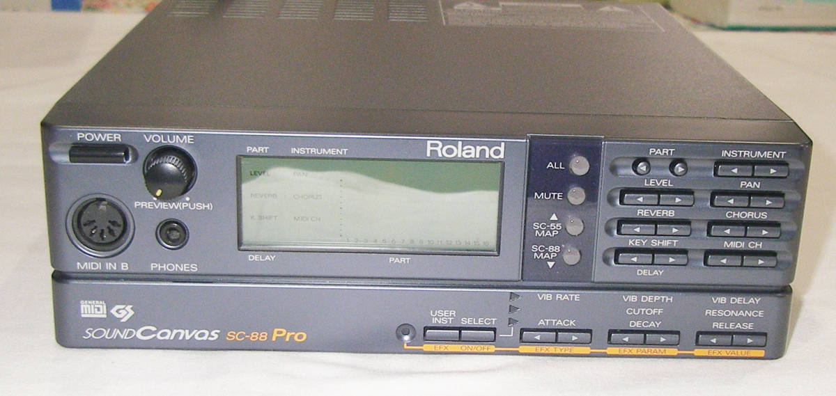 * прекрасный товар *Roland SC-88PRO (CM-64 SC-55) Sound Canvas*OK!!*MADE in JAPAN* прекрасный товар *