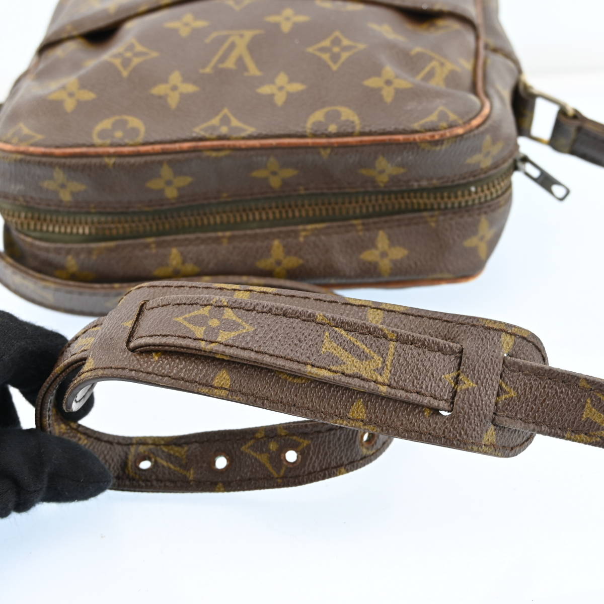 LOUIS VUITTON ルイヴィトン モノグラム プチマルソー ショルダーバッグ 旧ダヌーブ 斜めがけ バッグ H1565C601の画像7