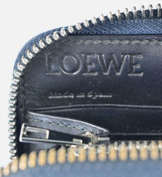 ロエベ 女性用 財布 ロエベ LOEWE リピート アナグラム 長財布 ラウンドジップ ネイビー　J2785GS601