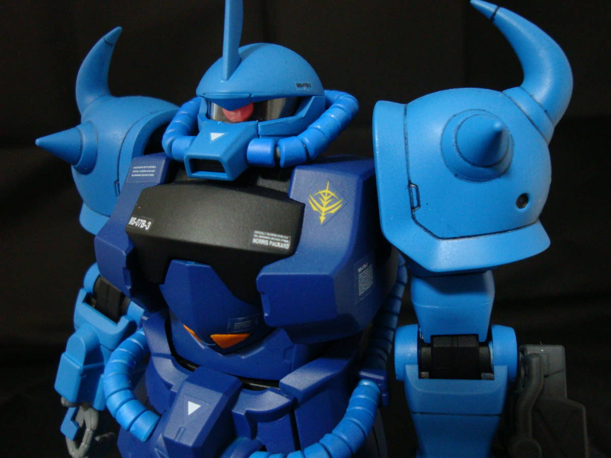 Yahoo!オークション - MG 1/100 グフカスタム塗装済み完成 Yahoo!オークション - MG 1/100 グフカスタム塗装済み完成