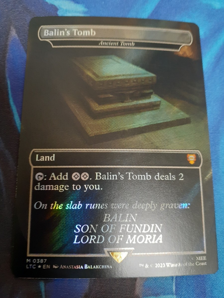 mtg 　古えの墳墓　英語　サージ　foil_画像1