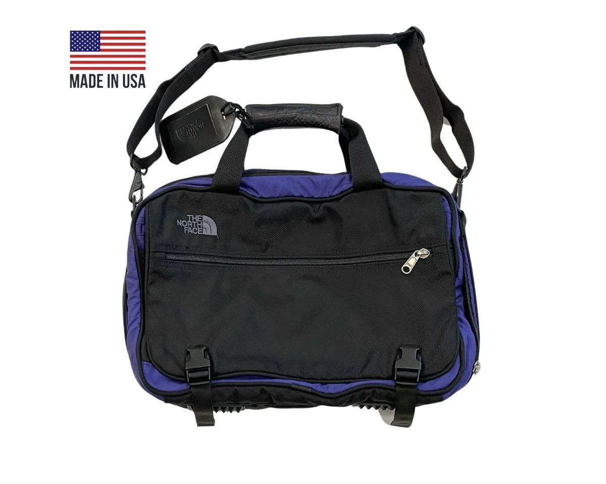 USA製 90s THE NORTH FACE ショルダー バッグ メッセンジャー ノースフェイス USA ビジネス