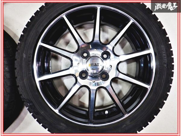 MANARAY SPORT Manaray sport smart 15 -inch 4.5J +43 4 hole PCD100 wheel ice GUARD iG50 PLUS 165/55R15 75Q studdless tires 