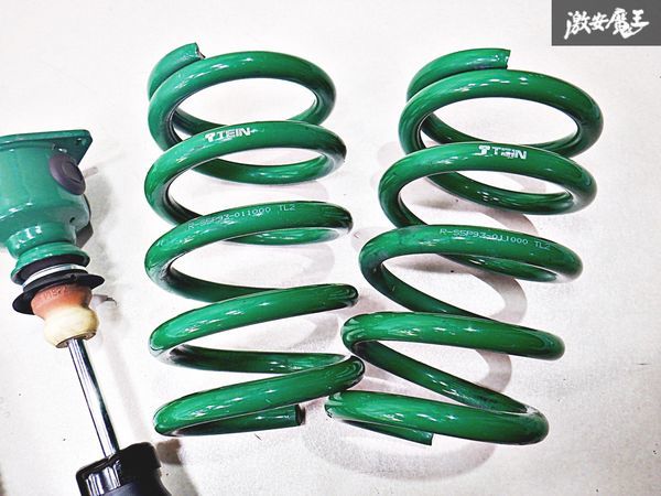 ◆きれい! 抜け無し!◆ TEIN テイン FLEX-Z V36 スカイライン Z34 フェアレディZ 車高調 フルタップ 全長調整式 減衰調整付き 棚H2_画像4