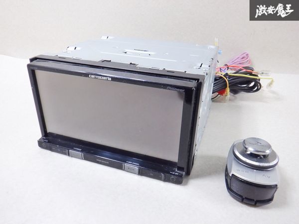 売り切り！！保証付 carrozzeria カロッツェリア メモリーナビ AVIC-RZ09 地図データ 2014年 HDMI Bluetooth DVD CD 地デジ 棚D4_画像6