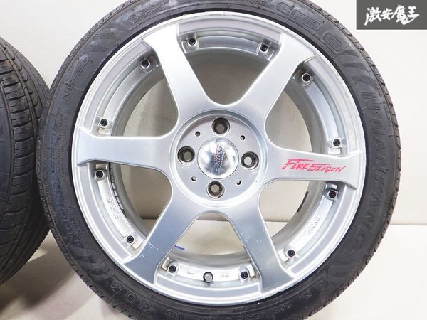 5ZIGEN 5次元 ファイヤーボール 16インチ 7J +42 4穴 PCD100 205/45R16 4本 ヴィッツ フィット ロードスター インテグラ シビック_画像5