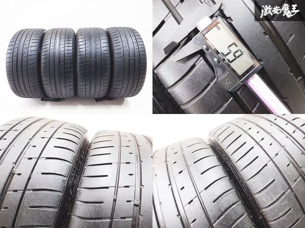 ◆美品! キズ無し!◆ ヨコハマ ADVAN Racing FORGED A6061-T6 R6 鍛造 18インチ 8.5J +45 5穴 PCD114.3 シルビア スカイライン チェイサー_画像9