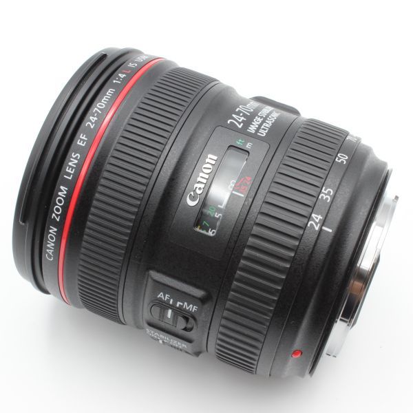 【新品同様】 Canon キヤノン EF 24-70mm f4 L IS USM フード フィルター ポーチ 付き CANON キャノン 28005_画像6