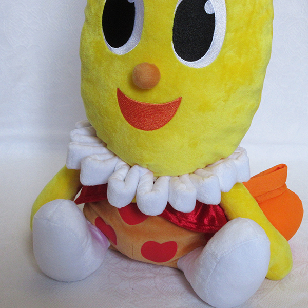 #1 美品！限定品！約45cm！■亀田製菓 ハッピーターン 45周年 ターン王子 ぬいぐるみ 人形の画像6