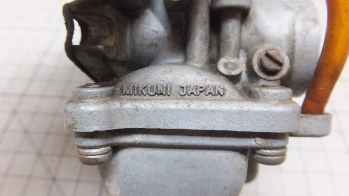 YQ TY50 354 キャブレター MIKUNI MIC 腕自慢限定 検 トライアル50 絶版 希少 当時物_画像9